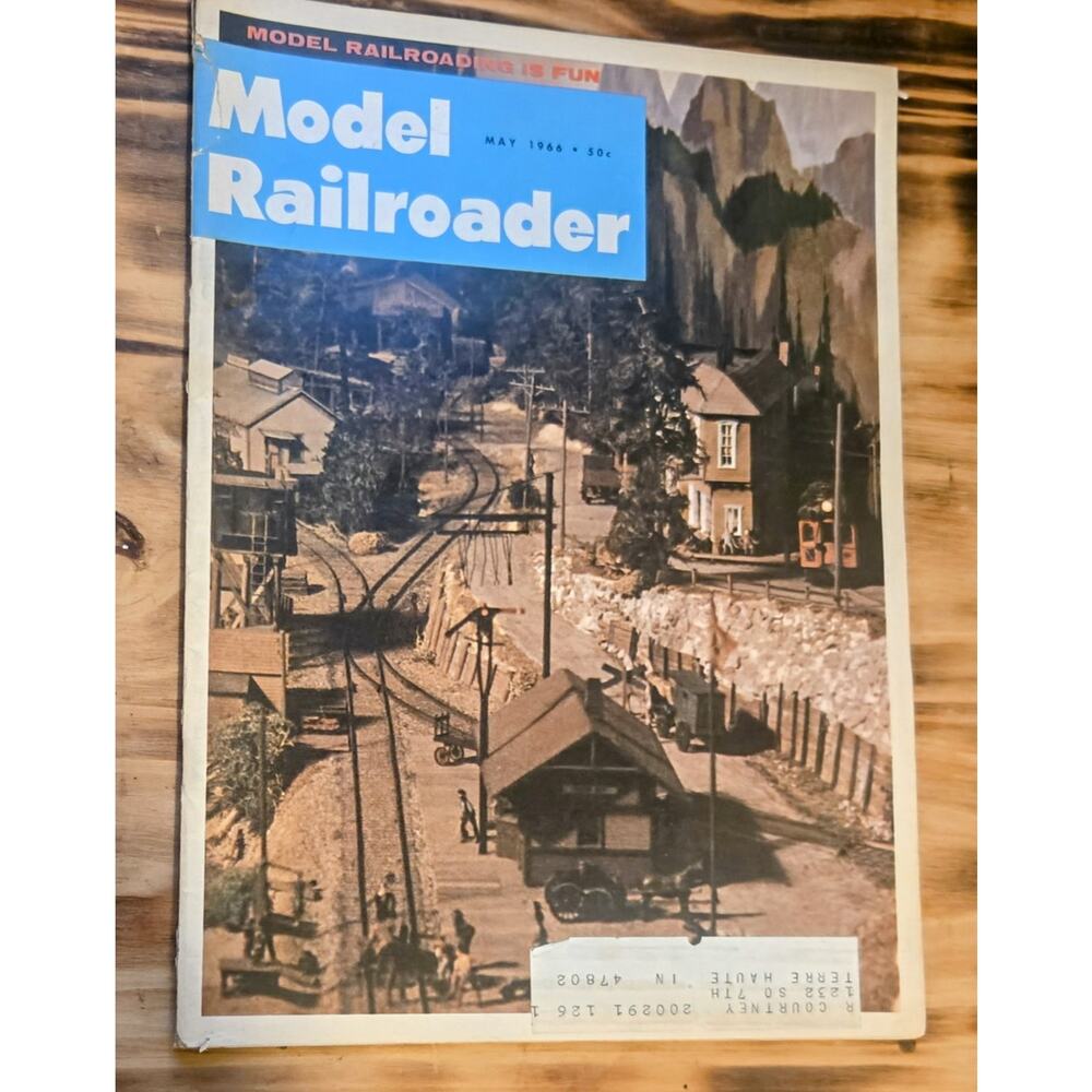 Vintage Train Journal Magazines Lot of 18 1966 1967 1968 1969 Model Railroader - Picture 6 of 16